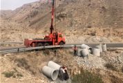 تعریض و بهسازی قوس حادثه‌ خیز جاده قاهان- نویس در قم